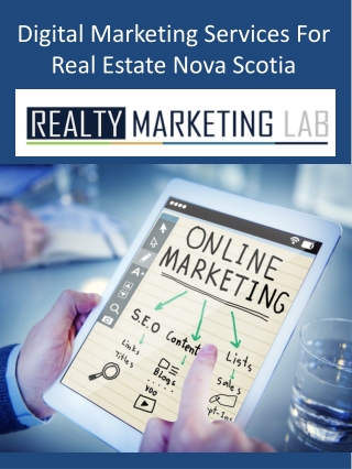 Digital Marketing Services For Real Estate Nova Scotia