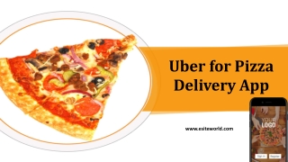 Uber for Pizza Delivery App