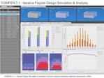 COMFEN 3.1: Iterative Fa ade Design Simulation Analysis