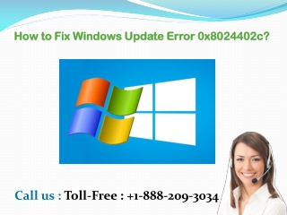 Resolve windows update error 0x8024402c