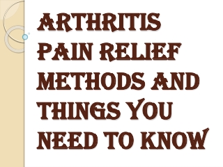 Sleep Interfering with Arthritis Pain Relief