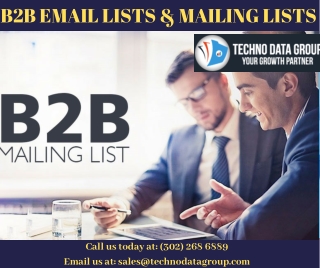 B2B email list | B2B Mailing Lists | B2B Email Marketing IN USA