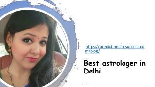 Best astrologer in Delhi