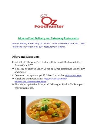 Moama Food Delivery and Takeaway Restaurants