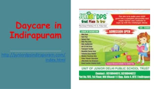  Daycare in Indirapuram 