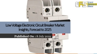 Low voltage electronic circuit breaker market insights, forecast to 2025