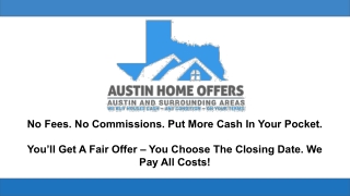 We Buy Houses Austin Tx - Austin Home Offers