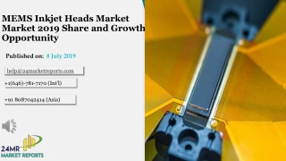 MEMS Inkjet Heads Market Market 2019 Share and Growth Opportunity