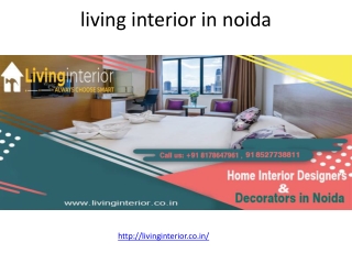 living interior in noida living interior in noida