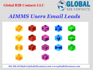 AIMMS Users Email Leads