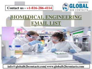BIOMEDICAL ENGINEERING EMAIL LIST
