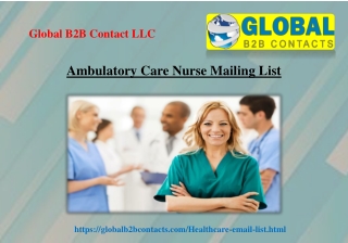 Ambulatory Care Nurse Mailing List