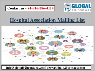 Hospital Association Mailing List