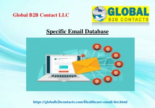 Specific Email Database