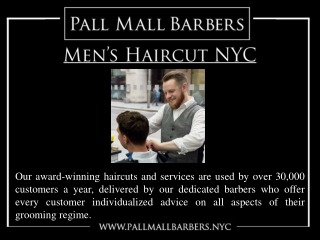 Men’s Haircut NYC