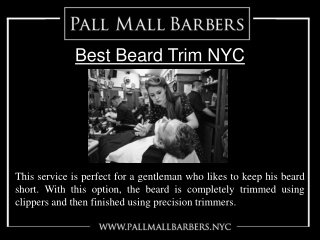 Best Beard Trim NYC