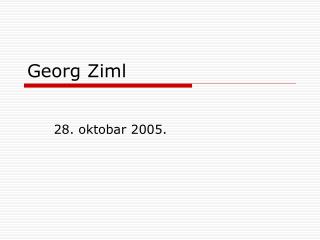 Georg Ziml