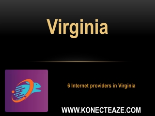 6 Internet providers in Virginia