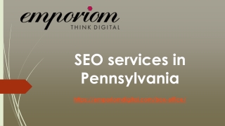 SEO services in Pennsylvania- Emporiomdigital