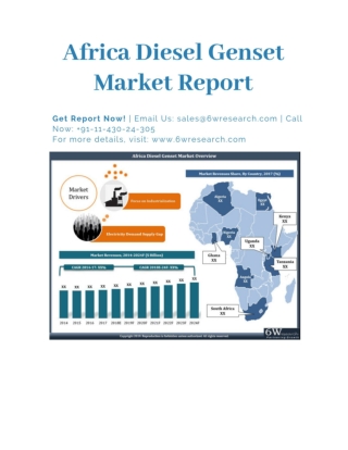 Diesel Genset Market In Africa (2018-24)