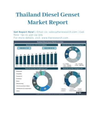Diesel Genset Market Report In Thailand (2018-24)