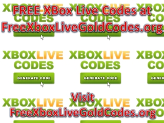 free xbox live gold membership codes