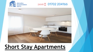 Short Stay Apartments