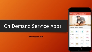 On Demand Service Apps