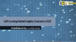 Cell counting market insights, forecast to 2025