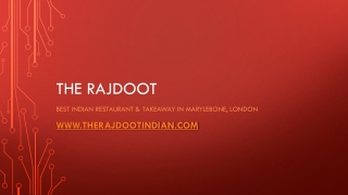 The Rajdoot - Indian Restaurant & Takeaway in Marylebone, London