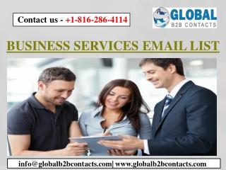 BUSINESS SERVICES EMAIL LIST