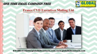 France CVD Executives Mailing List