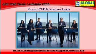 Kansas CVD Executives Leads