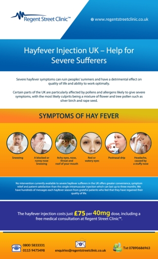 Hayfever Injection UK – Help for Severe Sufferers