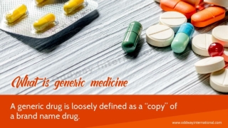 Buy Generic Medicine – Oddway International