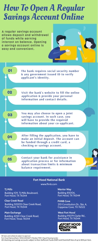 How To Open A Regular Savings Account Online