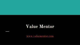 ValueMentor-The Top Cyber Security Company UAE