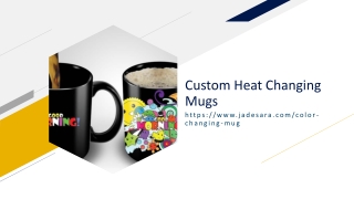 Custom Heat Changing Mugs