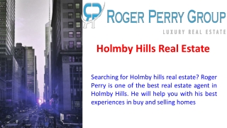 Holmby Hills Real Estate