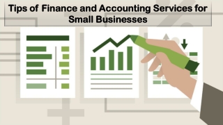 Accounting And Financial Tips For Small Business