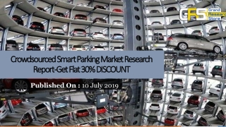 Crowdsourced smart parking market research report