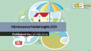 Microinsurance market insights 2019