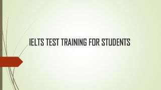 IELTS Training