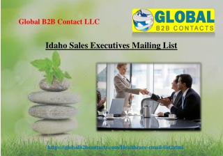 Idaho Sales Executives Mailing List