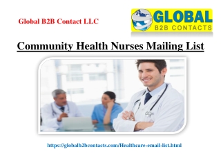 Community Health Nurses Mailing List