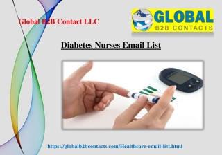 Diabetes Nurses Email List