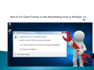 How to Fix Game Freezes or Not Responding Issue in Windows 10 PC