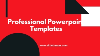 Professional Powerpoint Templates