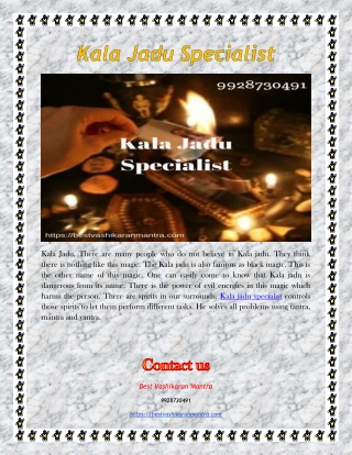 Kala Jadu Specialist